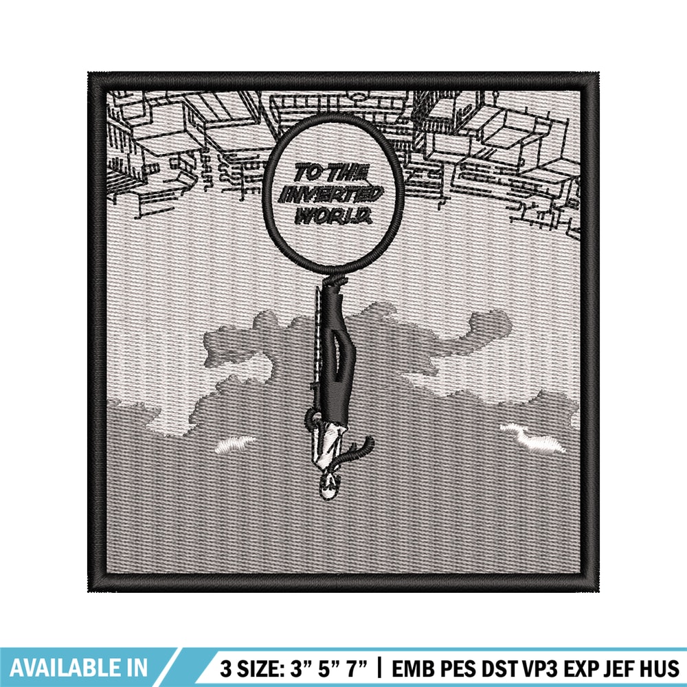 Shinji embroidery design, Bleach embroidery, Anime design, Embroidery shirt, Embroidery file, Digital download.jpg