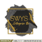 Swys logo embroidery design, Logo embroidery, Emb design, Embroidery shirt, Embroidery file, Digital download.jpg