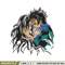 Tanjiro and Nezuko kamado embroidery design, Kimetsu no Yaiba embroidery, anime design, anime shirt, Digital download.jpg