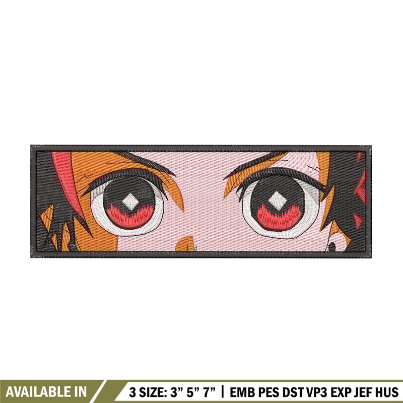 Tanjiro eyes embroidery design, Tanjiro embroidery, Anime design, Embroidery shirt, Embroidery file,Digital download.jpg