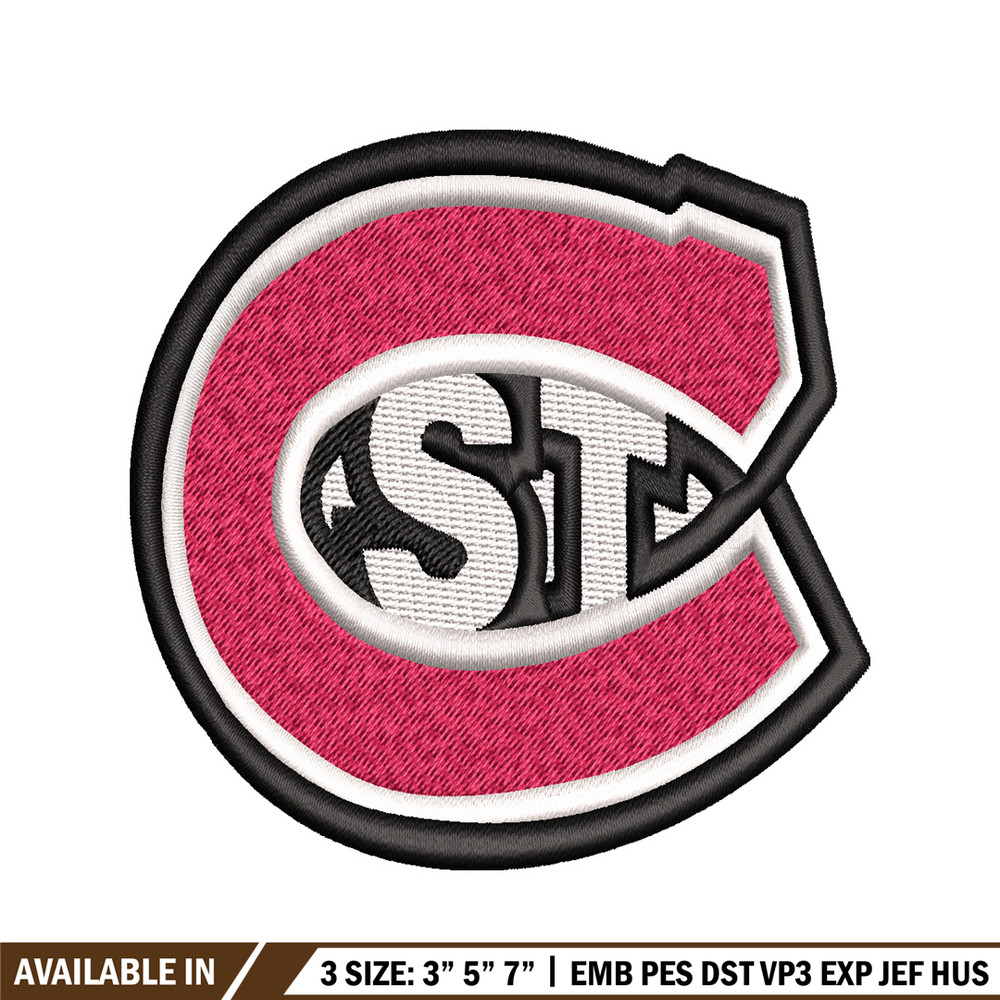 St Cloud State Huskies embroidery design, St Cloud State Huskies embroidery, Sport embroidery, NCAA embroidery..jpg