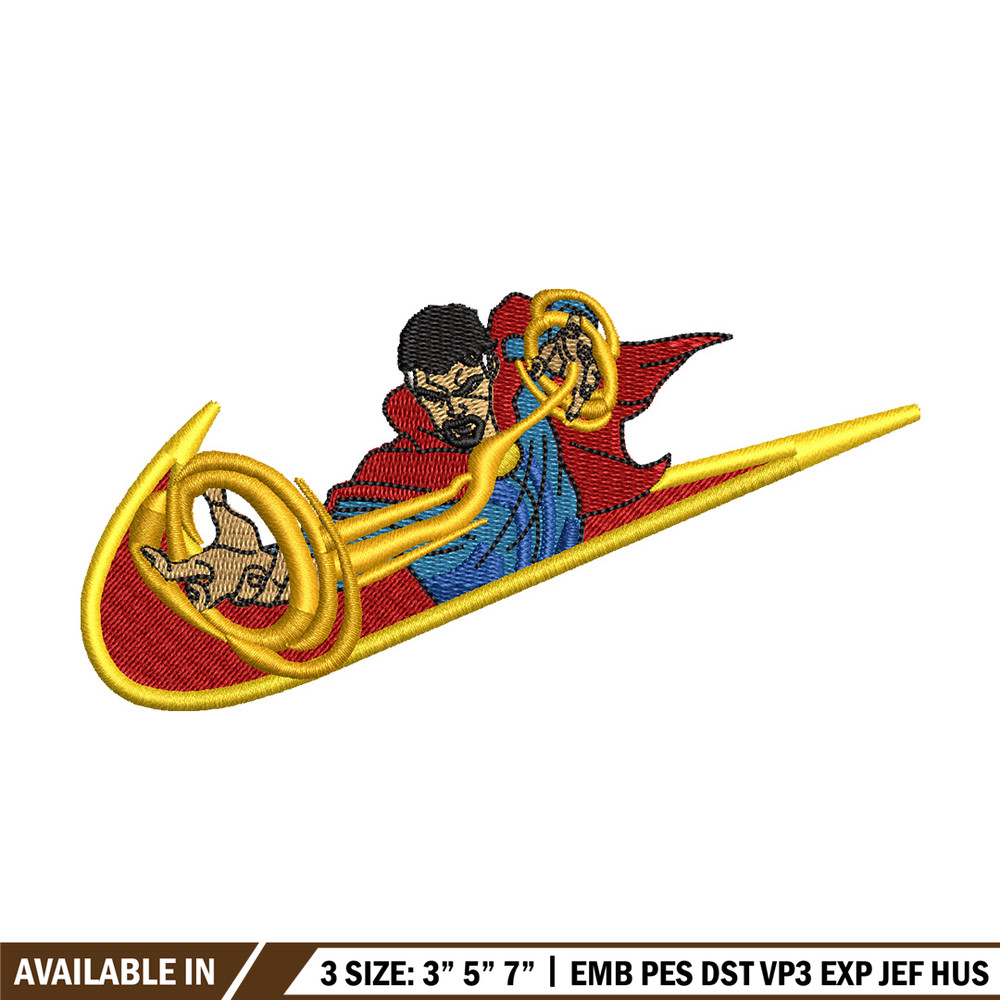 Strange x nike embroidery design, Marvel embroidery, Nike design, Embroidery shirt, Embroidery file, Digital download.jpg