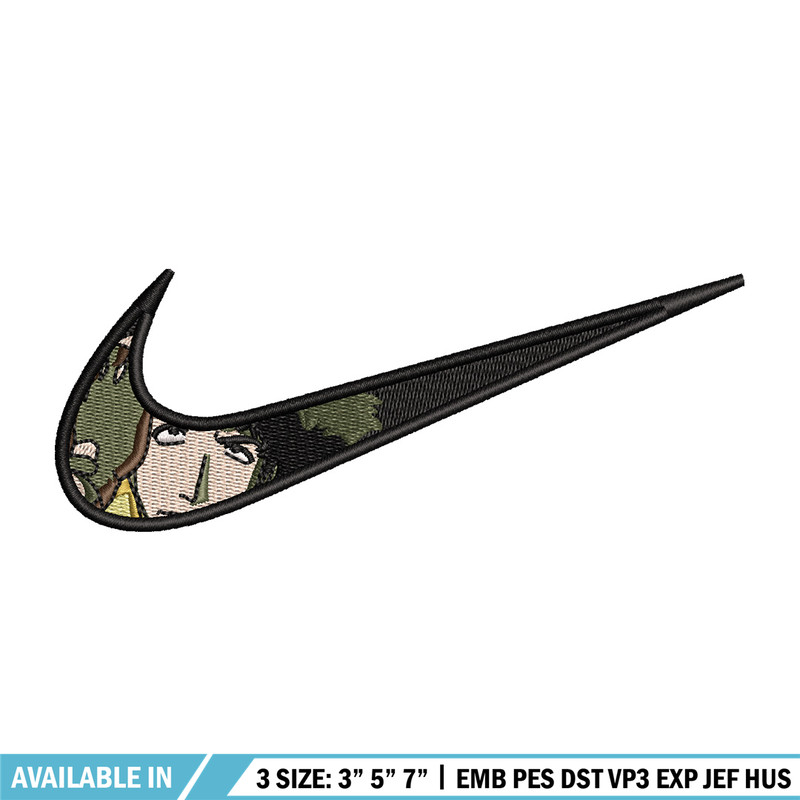 Spike nike embroidery design, Cowboy bebop embroidery, Nike design, Embroidery shirt, Embroidery file, Digital download.jpg