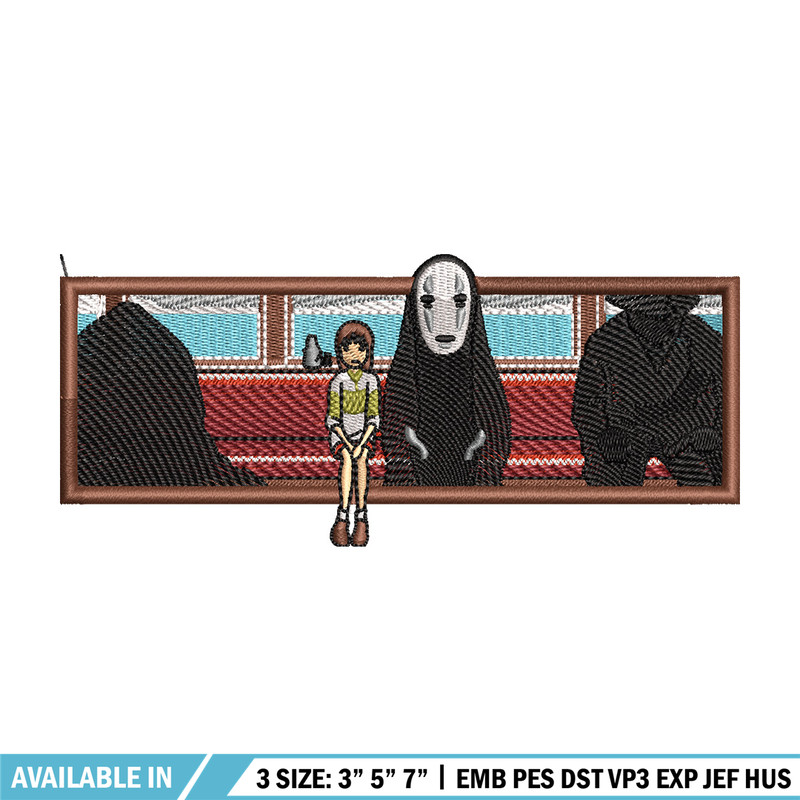 Spirited Away embroidery design, Ghibli embroidery, Embroidery shirt, Embroidery file, Anime design, Digital download.jpg