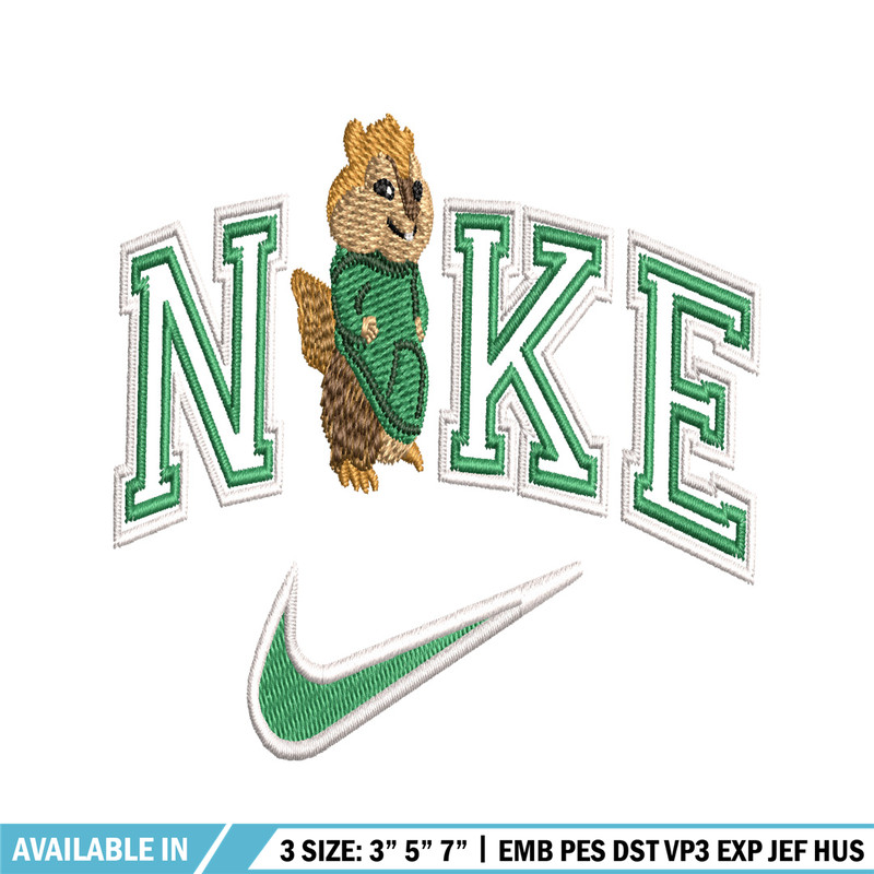 Squirrel nike embroidery design, Squirrel nike embroidery, logo design, embroidery file, logo shirt, Digital download..jpg