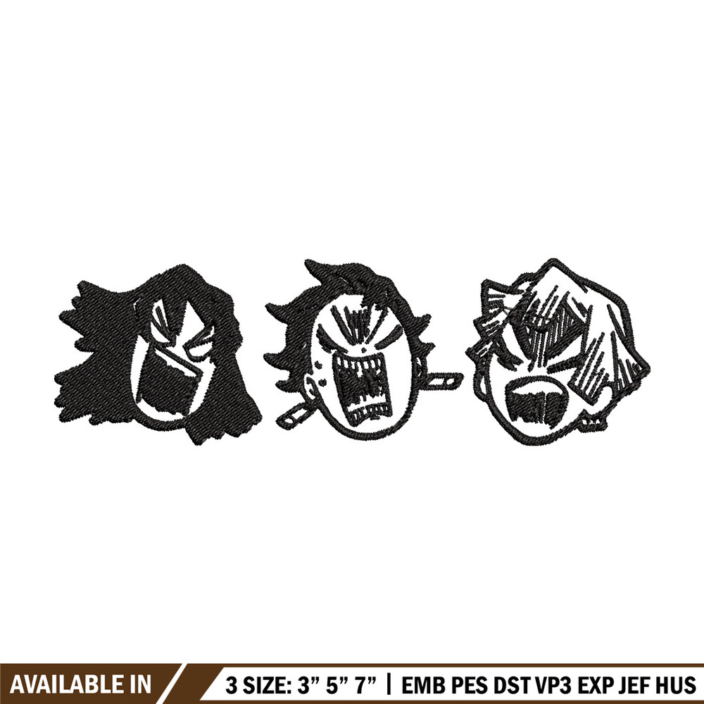Tanjiro angry embroidery design, Tanjiro embroidery, Embroidery shirt, Embroidery file, Anime design, Digital download.jpg