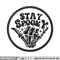 Stay spooky embroidery design, Spooky embroidery, Emb design, Embroidery shirt, Embroidery file, Digital download.jpg