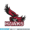 St Joseph's Hawks embroidery design, St Joseph's Hawks embroidery, logo Sport, Sport embroidery, NCAA embroidery..jpg