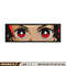Tanjiro eyes embroidery design, Kimetsu no Yaiba embroidery, Nike design, anime design, anime shirt, Digital download.jpg