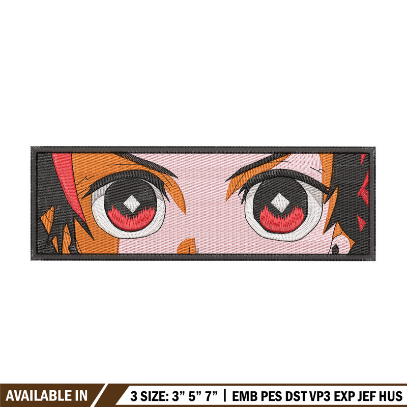 Tanjiro eyes embroidery design, Tanjiro embroidery, Anime design, Embroidery shirt, Embroidery file,Digital download.jpg