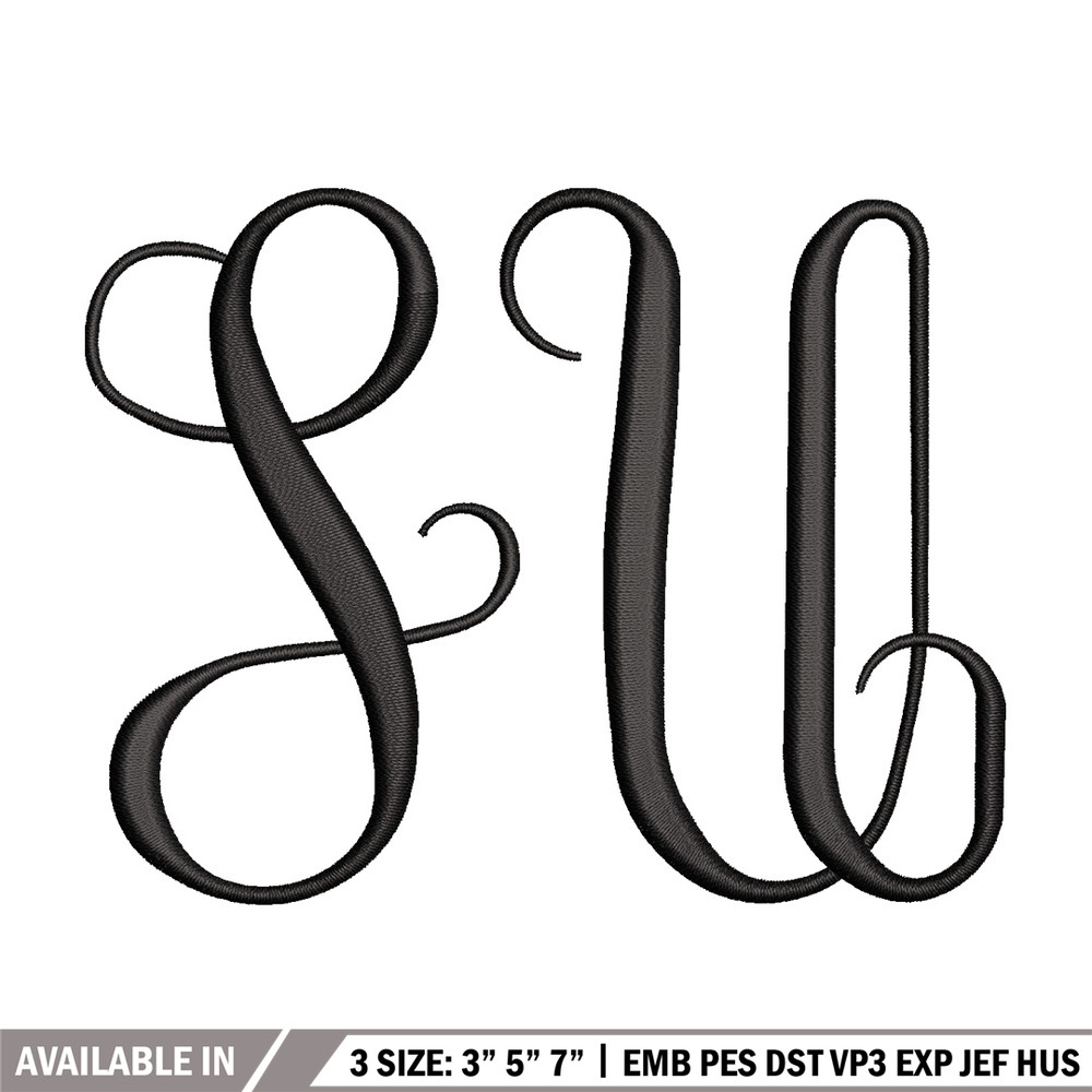 Su logo embroidery design, Logo embroidery, Emb design, Embroidery shirt, Embroidery file, Digital download.jpg