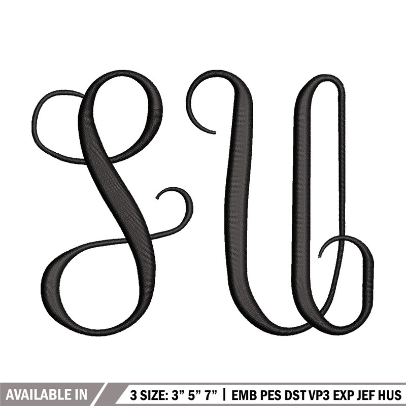 Su logo embroidery design, Logo embroidery, Emb design, Embroidery shirt, Embroidery file, Digital download.jpg