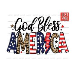 god bless america png, 4th of july, god bless the usa, flag patriotic, fourth of july, file for sublimation or print des