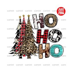 ho ho ho, christmas png, christmas sublimation, western christmas design, cowboy, santa, clipart, instant download, cowh
