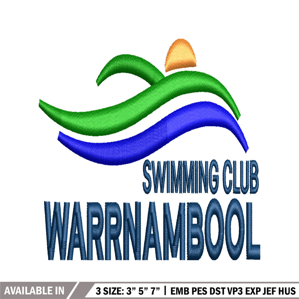 Swimming club logo embroidery design, Swimming club logo embroidery, logo design, embroidery file, Digital download.jpg