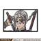 Tengen frame embroidery design, Tengen embroidery, Anime design, Embroidery shirt, Embroidery file, Digital download.jpg