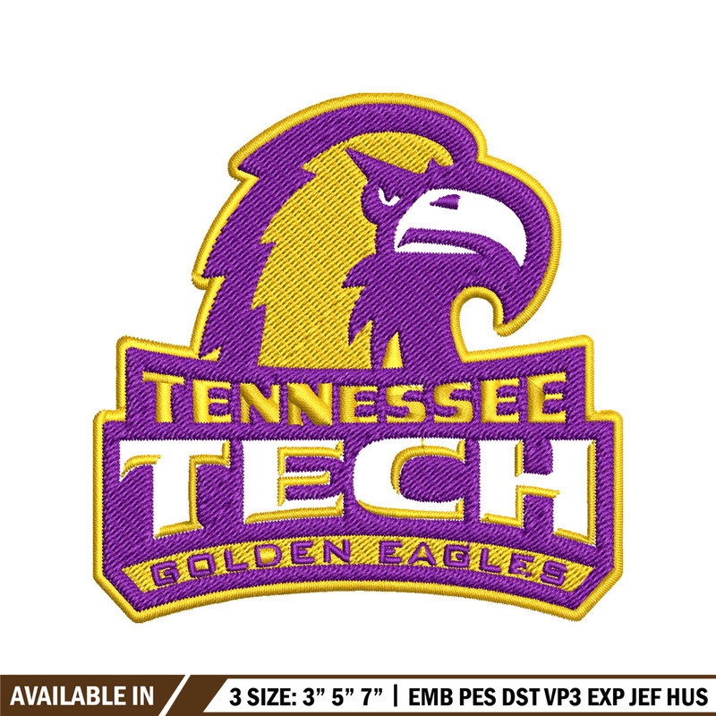 Tennessee Tech Golden Eagles embroidery design, logo embroidery, logo Sport, Sport embroidery, NCAA embroidery..jpg
