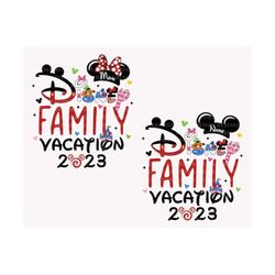 bundle family vacation 2023 svg, family trip svg, vacay mode svg, magical kingdom svg, family shirt trip, fabulous trip