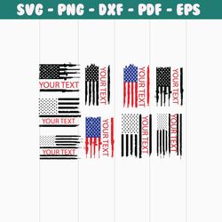 flag svg, us flag svg, distressed flag svg, personalize it american flag svg, name flag svg, usa flag png, american fl