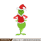 The Grinch embroidery design, Chrismas embroidery, Embroidery file, Embroidery shirt, Emb design, Digital download.jpg