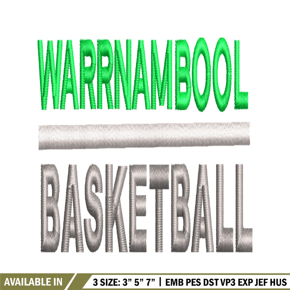 Warrnambool Basketball embroidery design, Warrnambool Basketball embroidery, logo design, logo shirt, Digital download..jpg