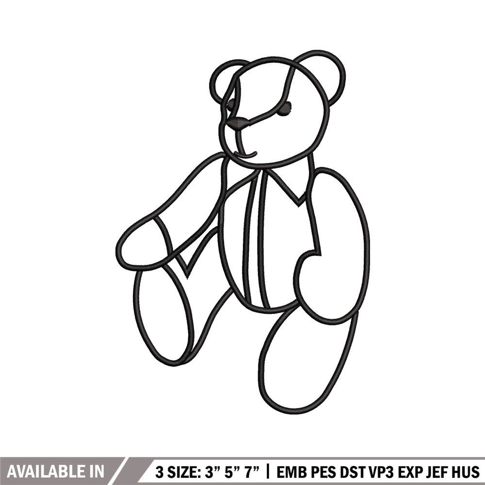Teddy bear embroidery design, Teddy embroidery, Emb design, Embroidery shirt, Embroidery file, Digital download.jpg