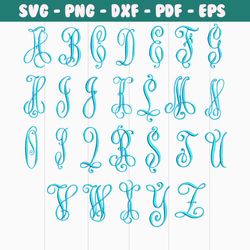 victor machine embroidery font monogram alphabet letters instant download bx pes dst