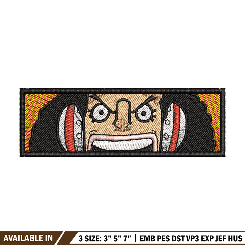 Usopp eyes embroidery design, One piece embroidery, Anime design, Embroidery shirt, Embroidery file, Digital download.jpg
