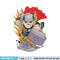 Thor cartoon logo embroidery design, Thor embroidery, logo design, Embroidery shirt, cartoon shirt, Instant download.jpg
