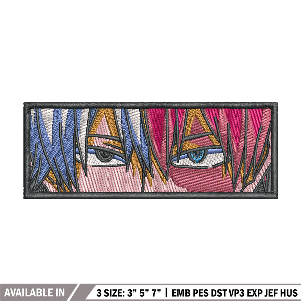 Todoroki eyes embroidery design, Mha embroidery, Embroidery shirt, Embroidery file, Anime design, Digital download.jpg