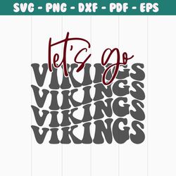 let's go vikings svg digital cut file png