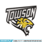 Towson Tigers embroidery design, Towson Tigers embroidery, logo Sport, Sport embroidery, NCAA embroidery..jpg