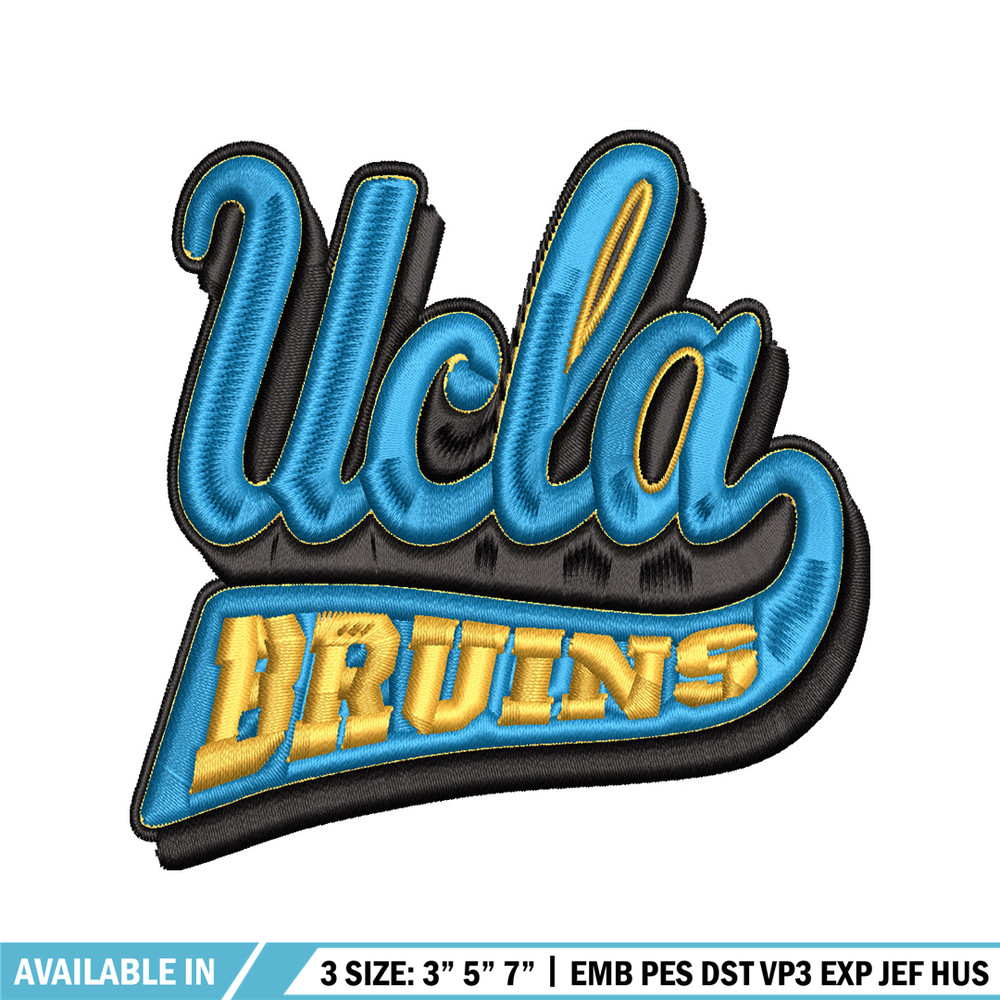 UCLA Bruins embroidery design, UCLA Bruins embroidery, logo Sport, Sport embroidery, NCAA embroidery..jpg