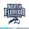 UNF Ospreys embroidery design, UNF Ospreys embroidery, logo Sport, Sport embroidery, NCAA embroidery..jpg
