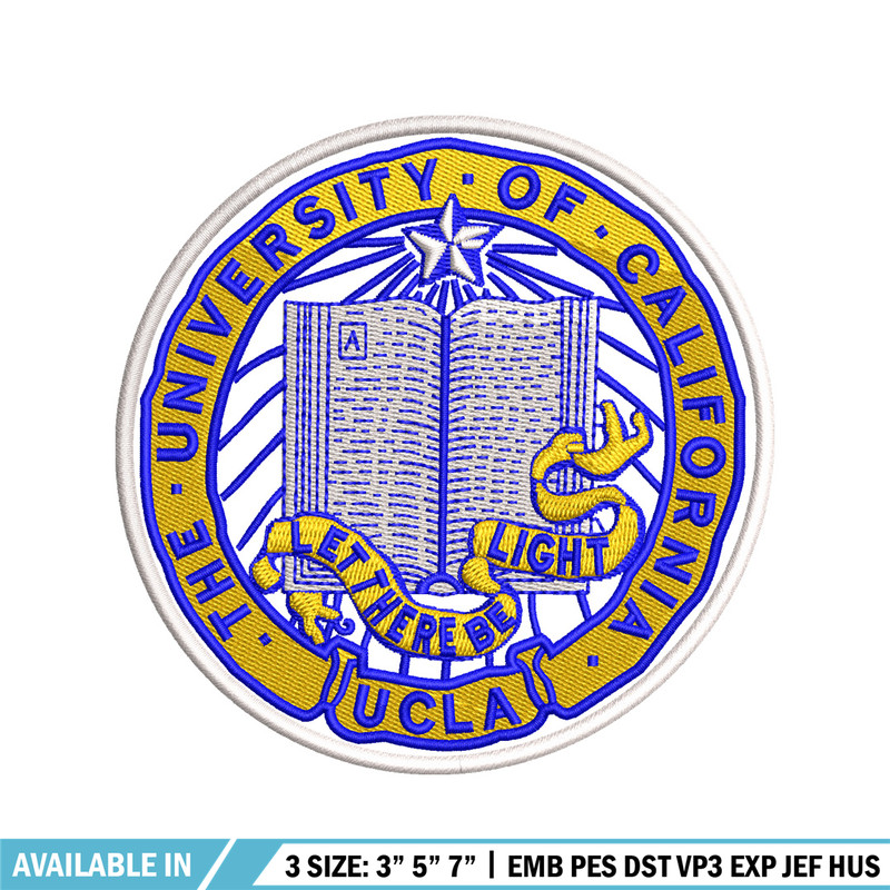 University of California embroidery design, Logo embroidery, logo design, embroidery file, logo shirt, Digital download..jpg