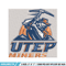 UTEP Miners embroidery design, UTEP Miners embroidery, logo Sport, Sport embroidery, NCAA embroidery..jpg