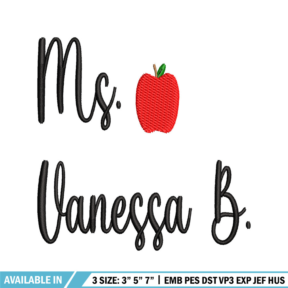 Vanessa B Logo embroidery design, Vanessa B logo embroidery, logo design, embroidery file, logo shirt, Digital download..jpg
