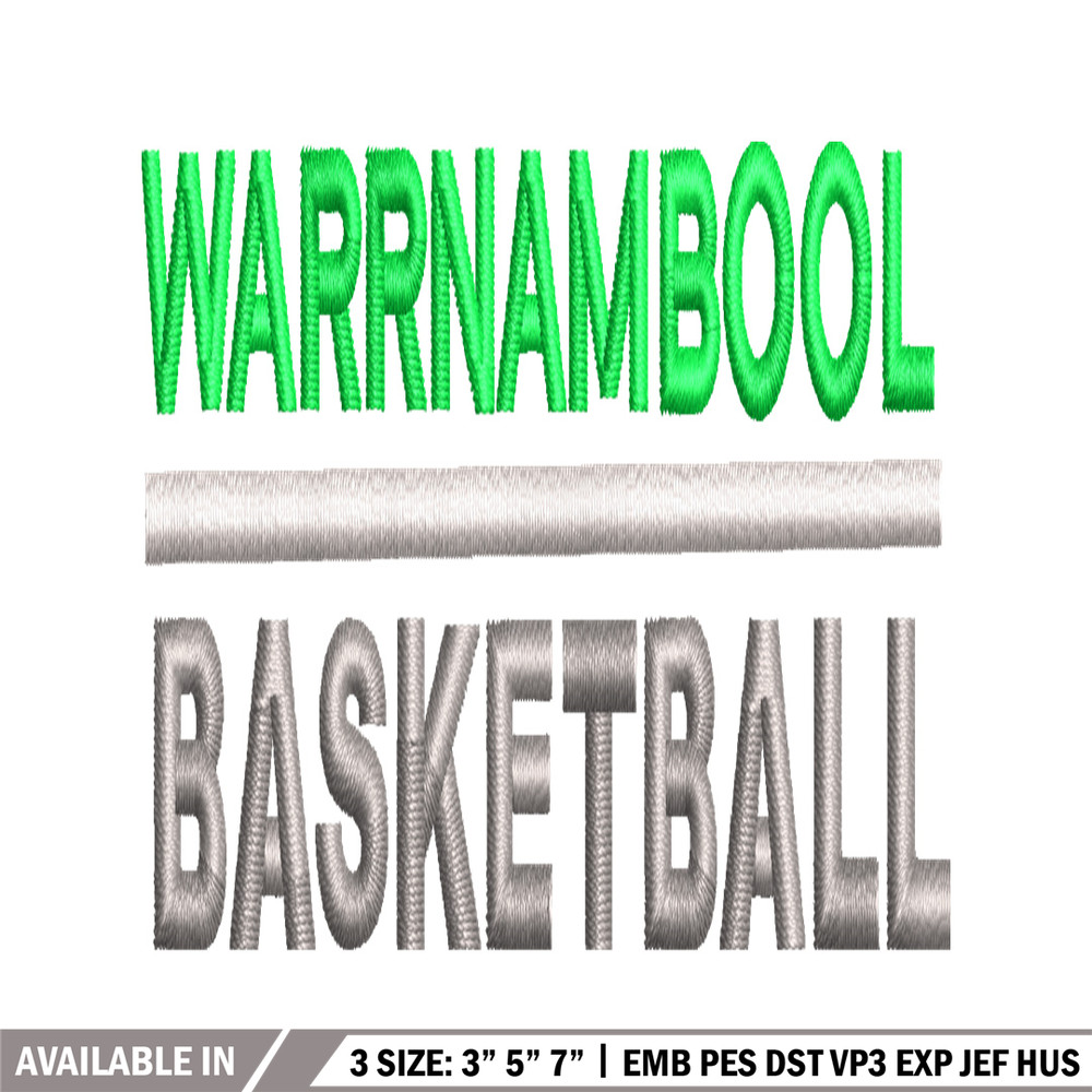 Warrnambool Basketball embroidery design, Warrnambool Basketball embroidery, logo design, logo shirt, Digital download..jpg