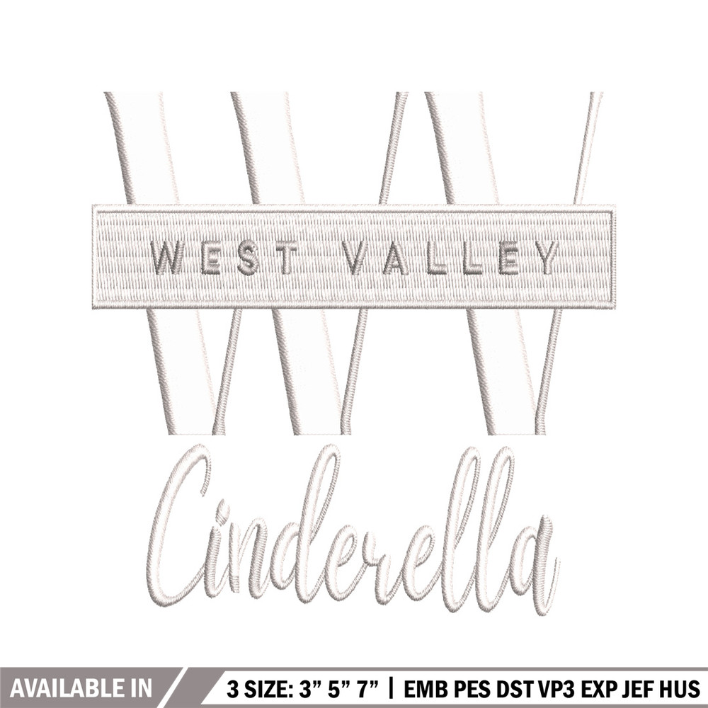 West Valley logo embroidery design, West Valley logo embroidery, logo design, Logo shirt, embroidery file, Digital download.jpg