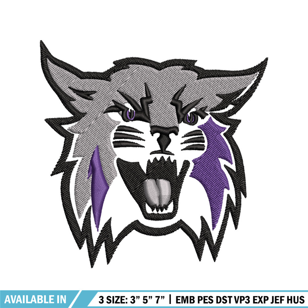 Weber State Wildcats embroidery design, Weber State Wildcats embroidery, logo Sport, Sport embroidery, NCAA embroidery..jpg