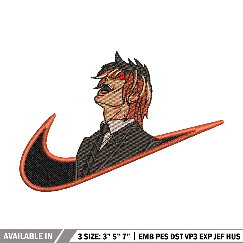 Yagami nike embroidery design, Death note embroidery, Nike design, Embroidery shirt, Embroidery file, Digital download.jpg