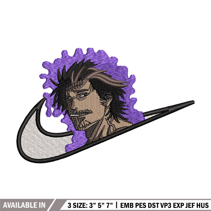 Yami x nike embroidery design, Black clover embroidery, Nike design, Embroidery shirt, Embroidery file, Digital download.jpg
