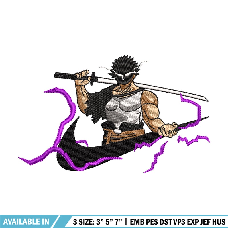 Yami nike embroidery design, Black clover embroidery, Anime design, Embroidery shirt, Embroidery file, Digital download.jpg