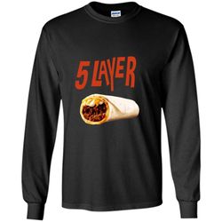 taco bell beefy 5 layer &8211 gildan long sleeve shirt