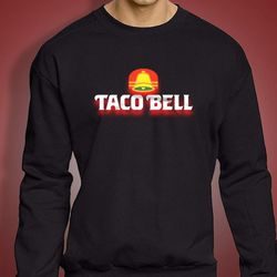 taco bell colors men&8217s sweatshirt