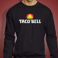 taco bell logo men&8217s sweatshirt