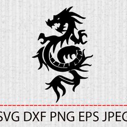 dragon svg,png,eps cameo cricut design template stencil vinyl decal tshirt transfer iron on
