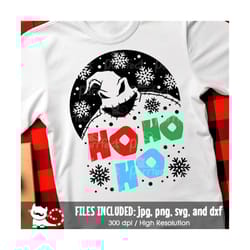ho ho ho svg, oogie boogie christmas vacation shirt design, funny holiday sublimation cut files svg dxf jpeg png, instan