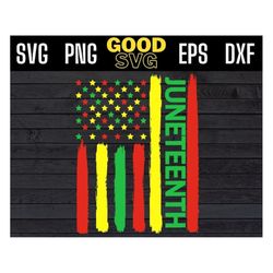 juneteenth american flag freedom day svg png dxf eps cricut,celebrate juneteenth svg,black history svg