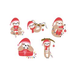 sloth christmas svg sloth svg, shirt sloth home decor, sloth hanging svg, sloth baby shower svg, instant download